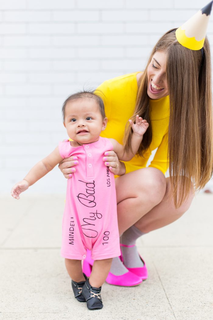 DIY Pencil & Eraser Costumes