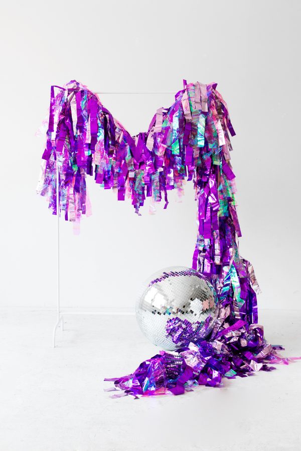 DIY Mylar Party Streamers Studio DIY