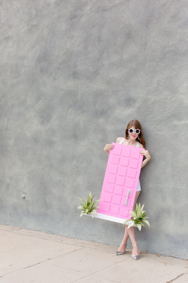 DIY Palm Springs "That Pink Door" Costume