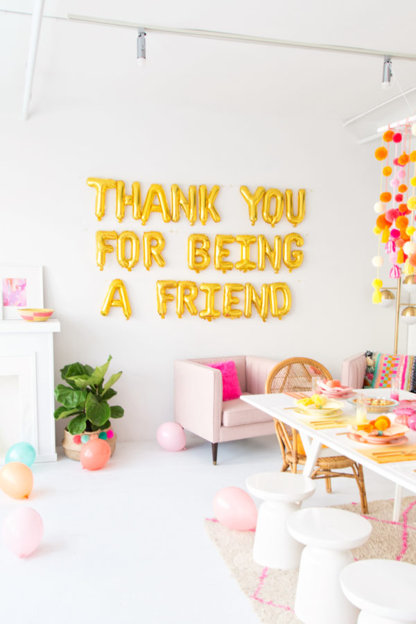 Thank You For Being A Friend!