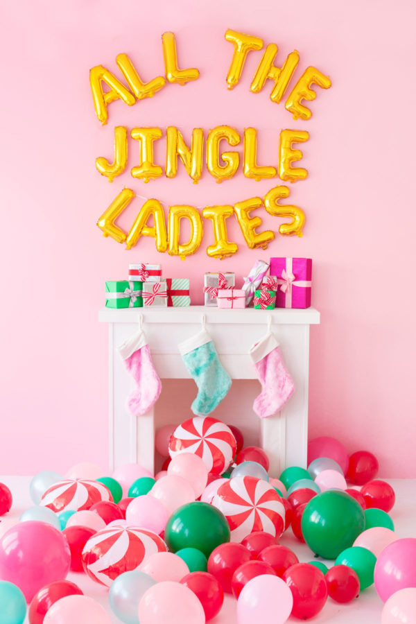 All The Jingle Ladies Balloons