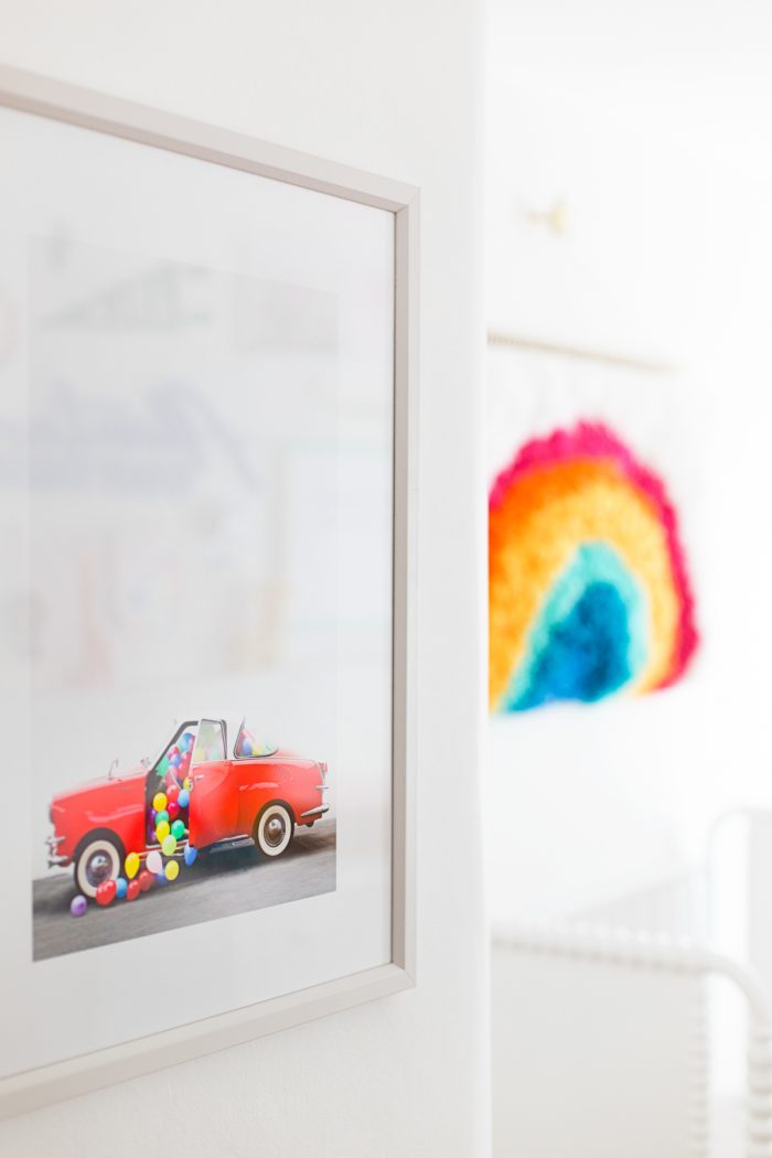 colorful nursery art