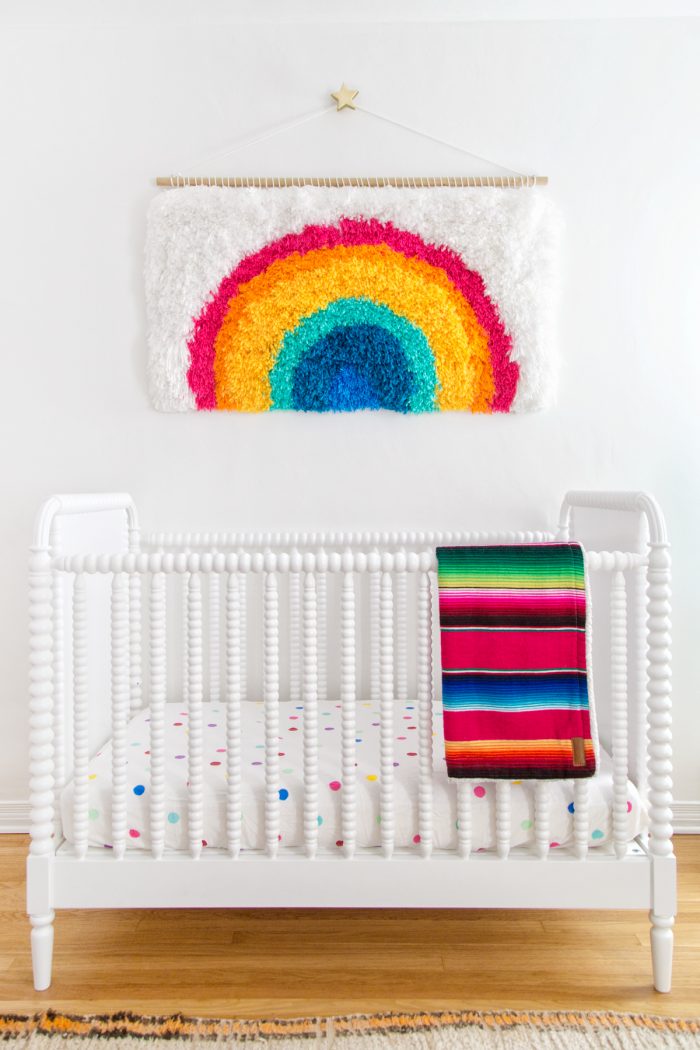 Colorful crib 