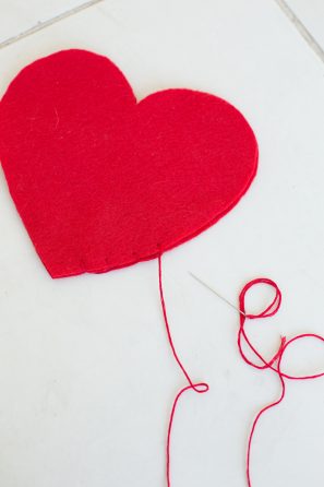 DIY Conversation Heart Tassel Charm