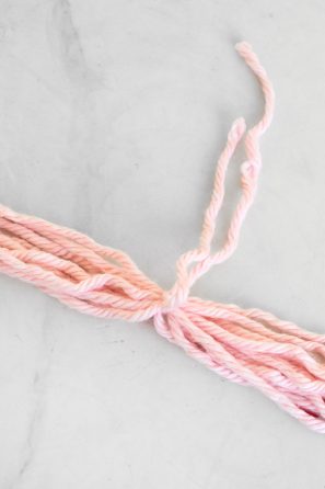 Pink yarn