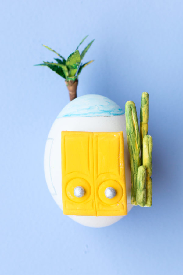 DIY Palm Springs Easter Eggs