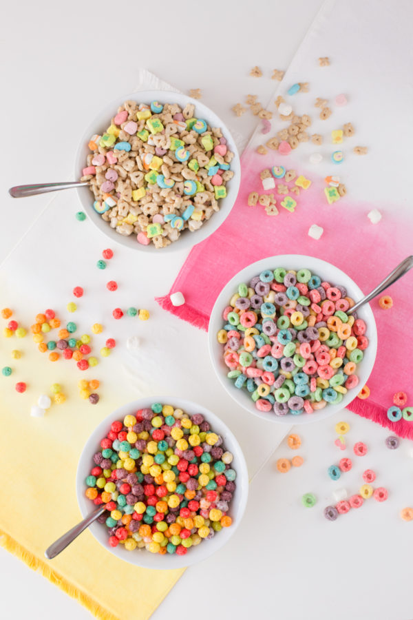 Bowls of cereal