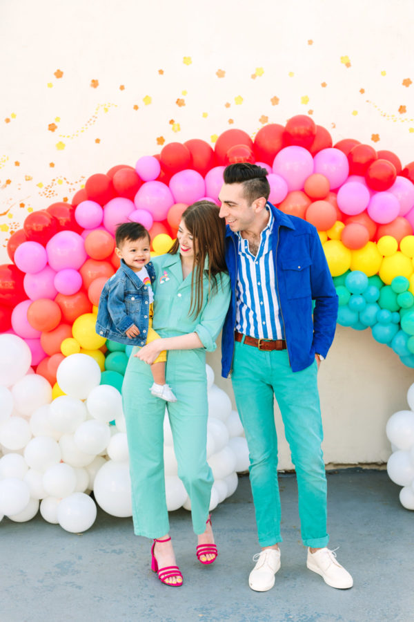 Three people posing for a photo