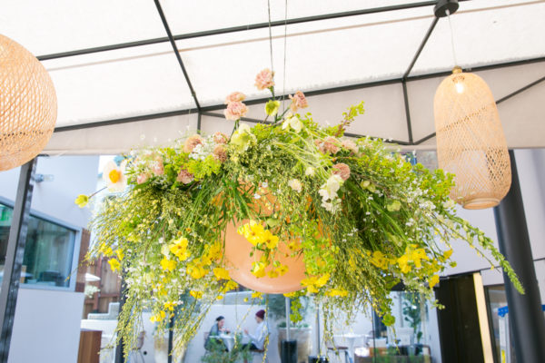 Hanging flowers