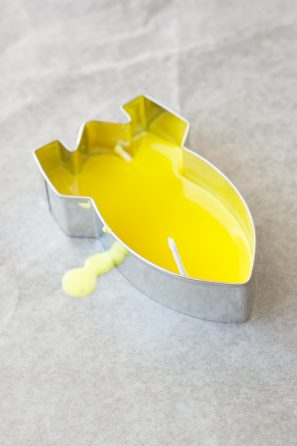 How To Make a Custom Birthday Candle with a Cookie Cutter