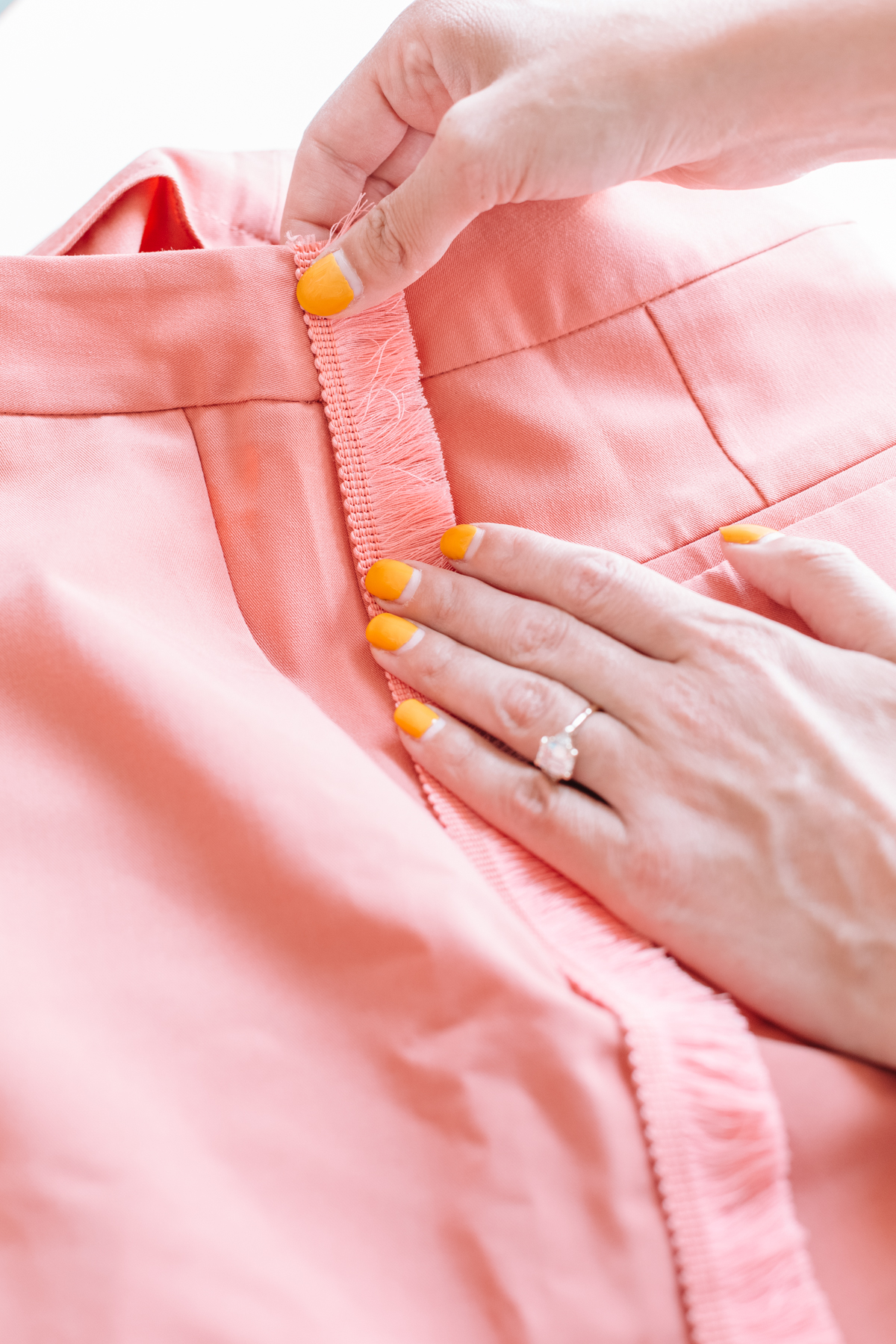 How To Upgrade Basic Shorts with Fringe Studio DIY