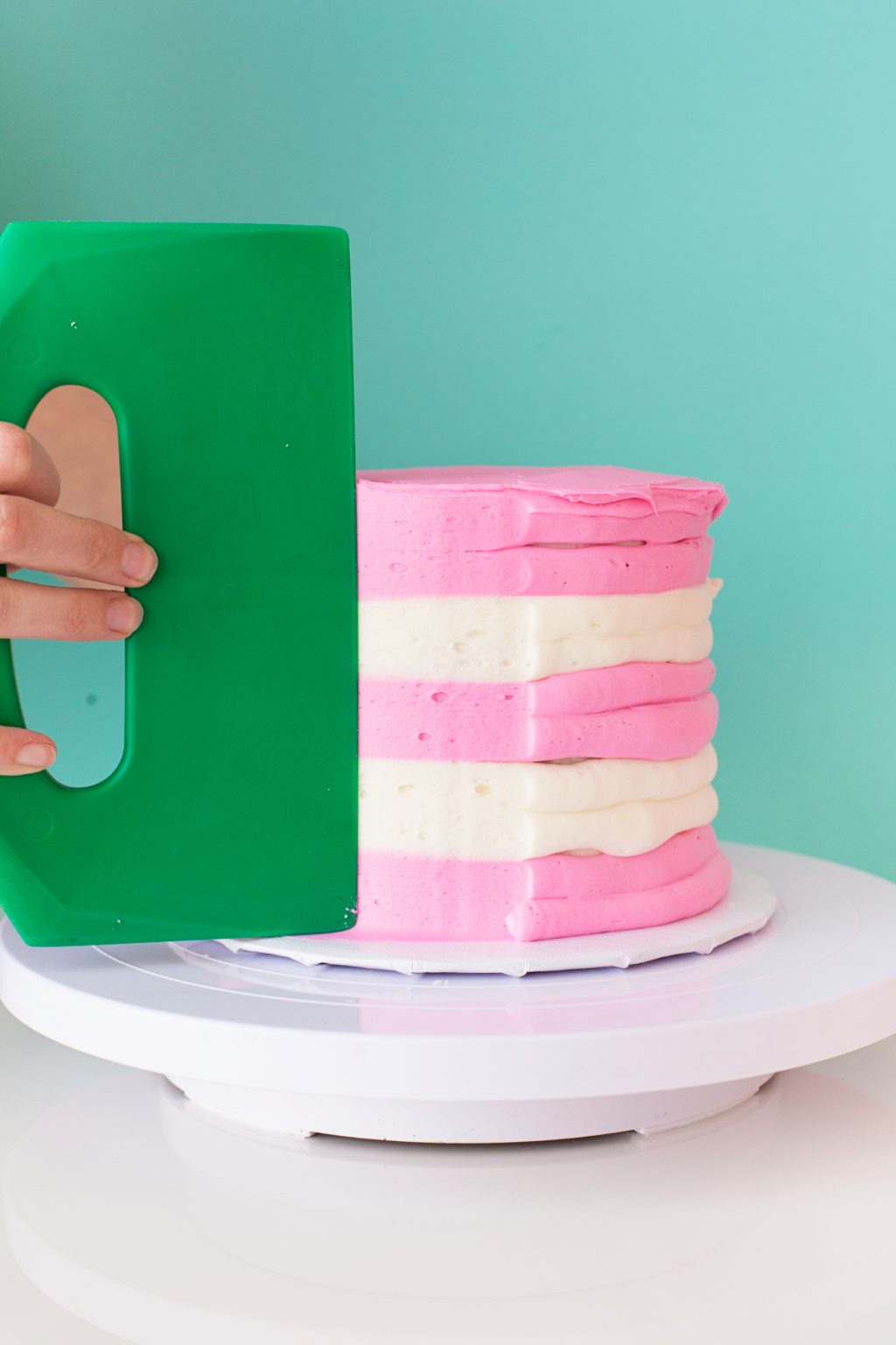 How To Make A Striped Cake Studio DIY