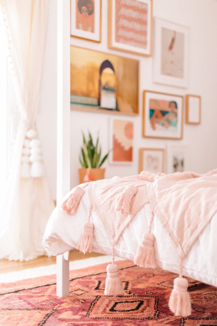 Cozy Pink Master Bedroom Reveal