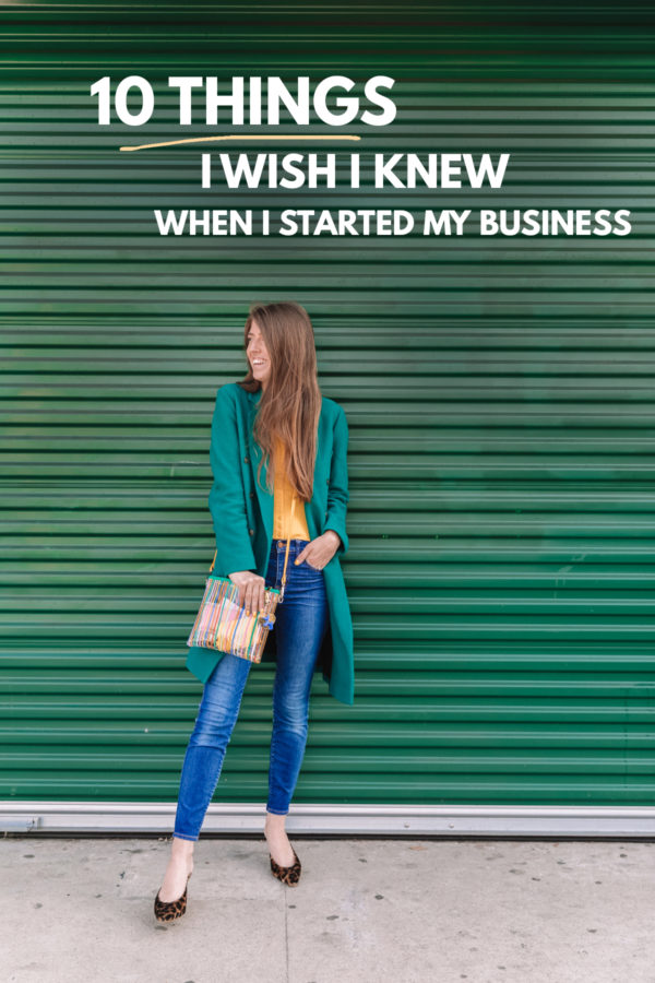 10 Things I Wish I Knew When I started My Business