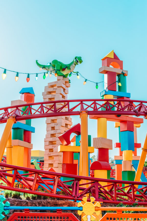 Toy Story Land con niños pequeños