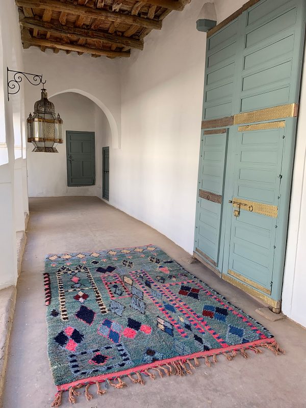 Blue Moroccan Rug