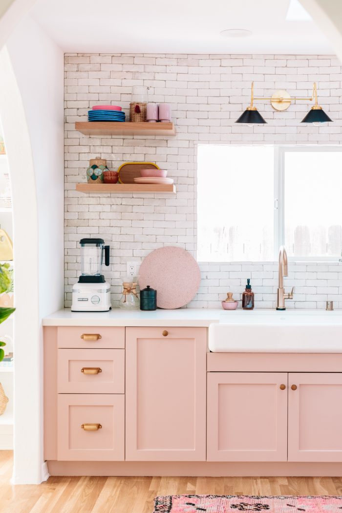 Pink/Tube-Map Kitchen Makeover