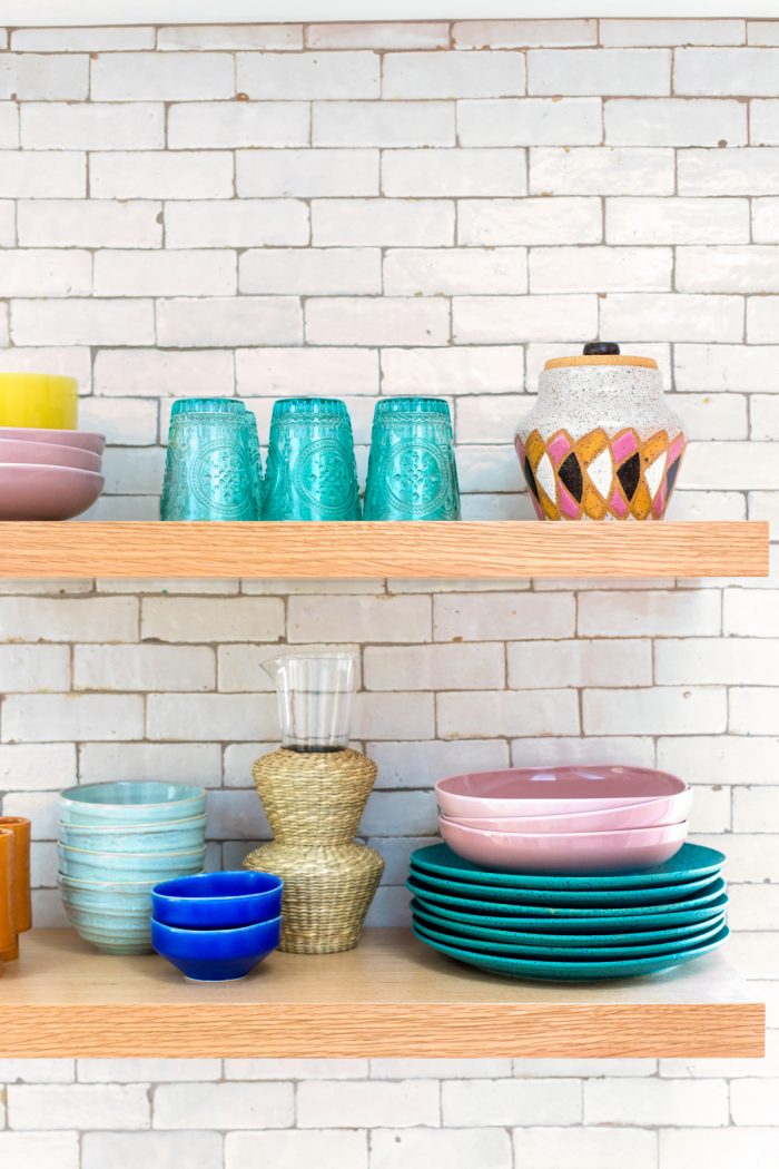 How To Style Kitchen Shelves