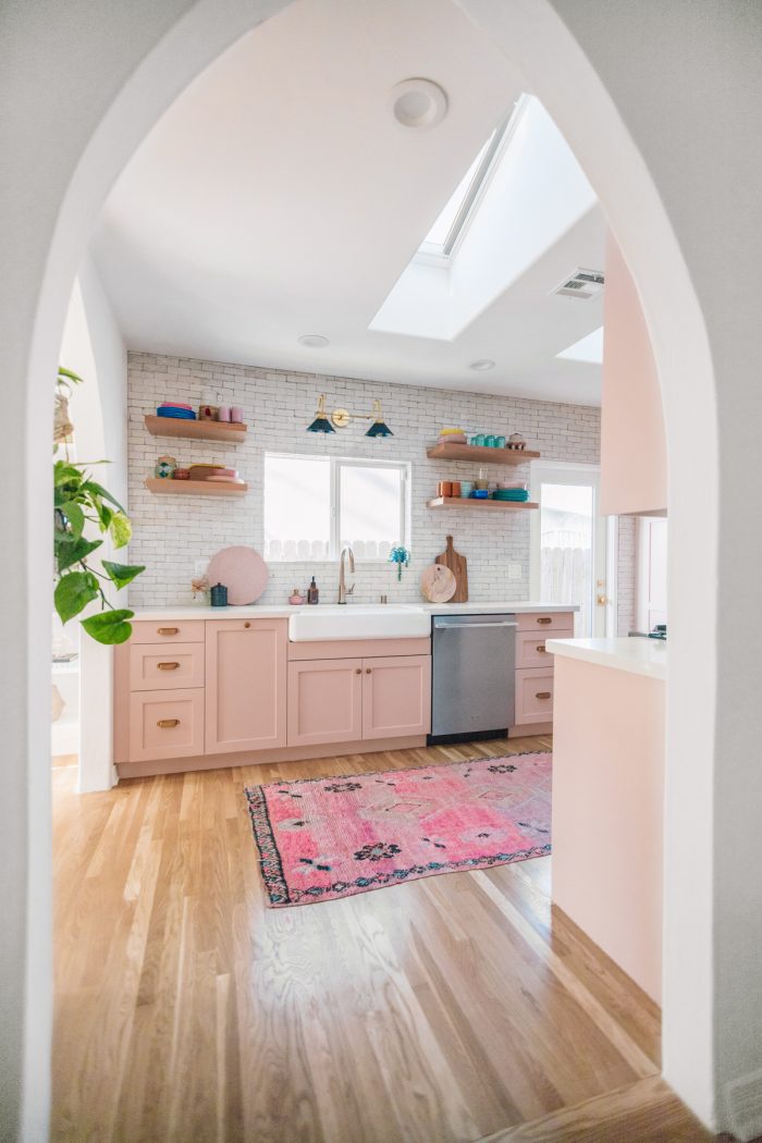 Pink/Tube-Map Kitchen Makeover