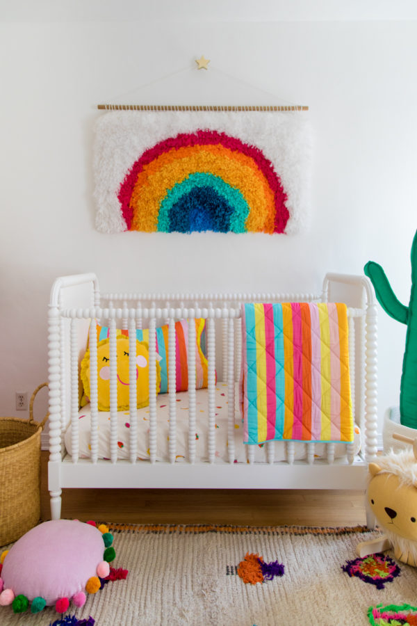 Colorful Baby Bedding from Studio DIY x Kip & Co 