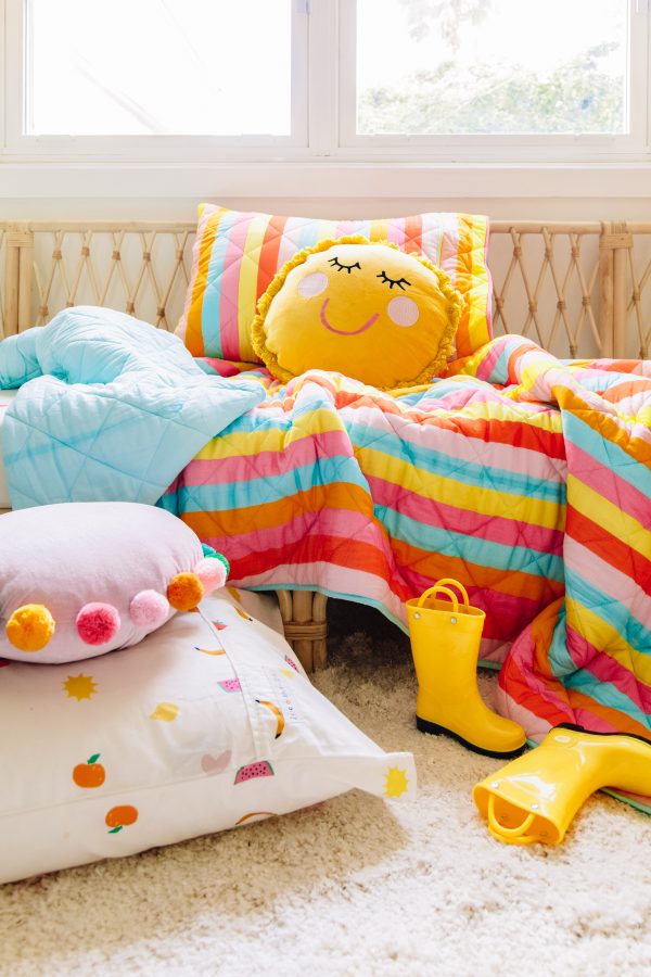 Colorful Kids Bedding from Studio DIY x Kip & Co 