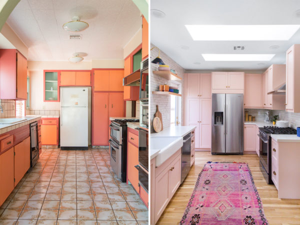 Pink/Tube-Map Kitchen Makeover