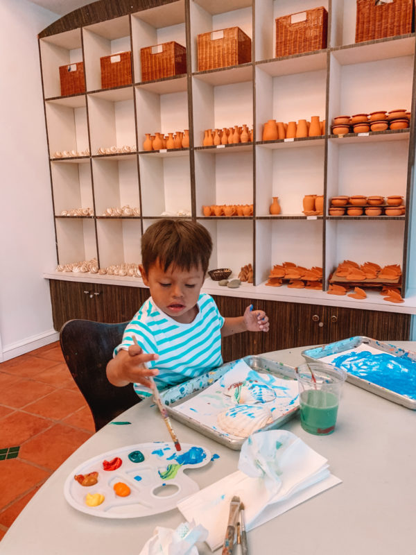 Ceramics at Beaches Turks & Caicos