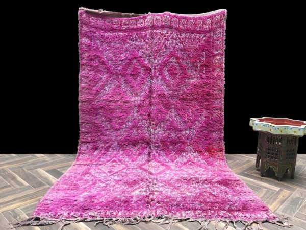 fucshia moroccan rug