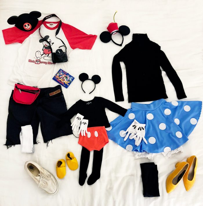 DIY Mickey + Minnie Mouse Family Costume - Studio DIY