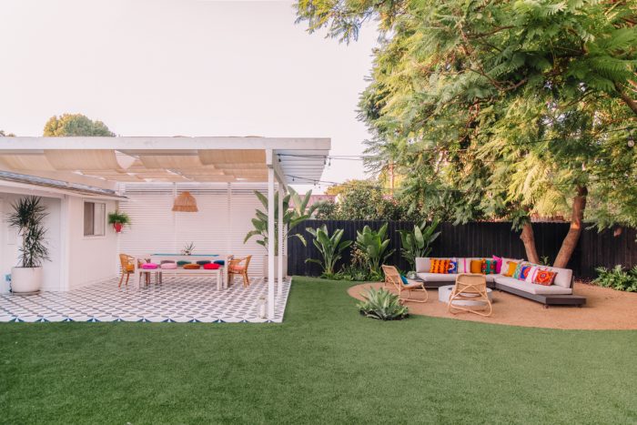 Astroturf Backyard in California