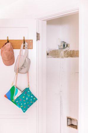Functional and Colorful Entry Closet Ideas