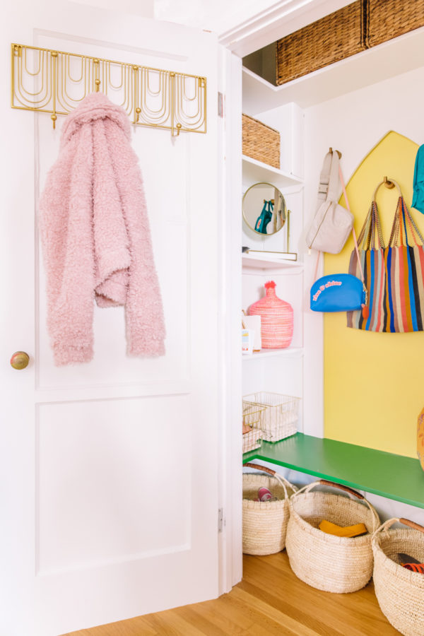 Closet with bags