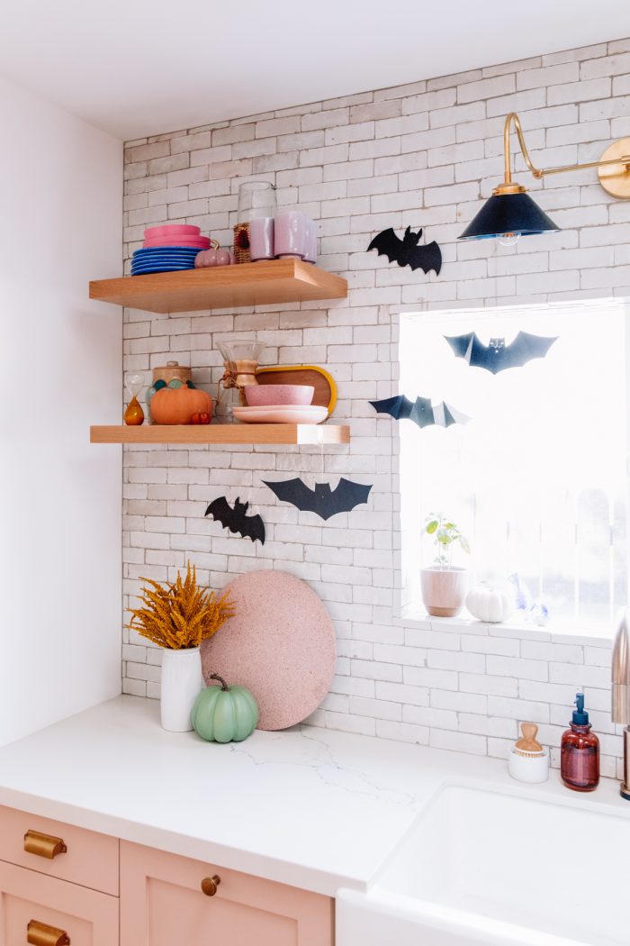 Halloween Home Tour - Paper Bats