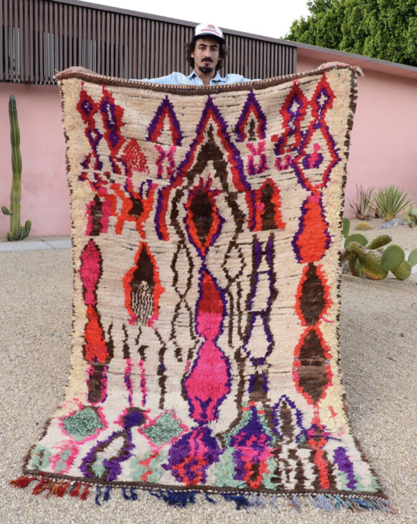 Colorful Ourika Moroccan Rug