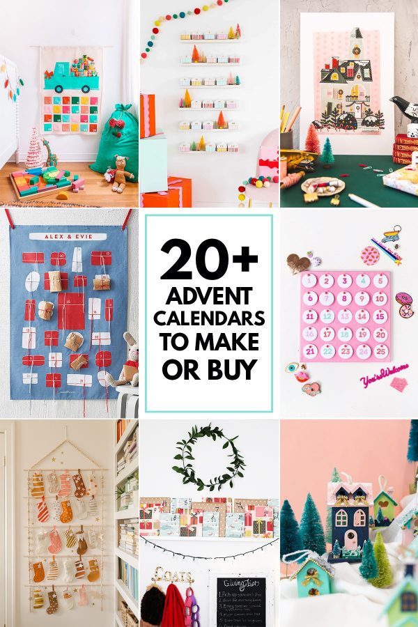 20 Advent Calendars To Make Or Buy Studio Diy