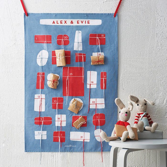 wall hanging Advent calendar