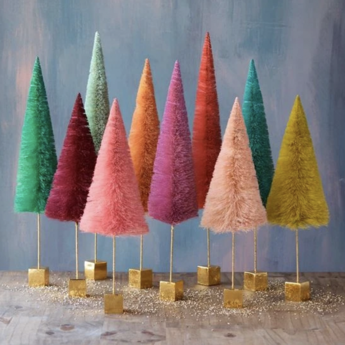 Glitterville Bottle Brush Trees