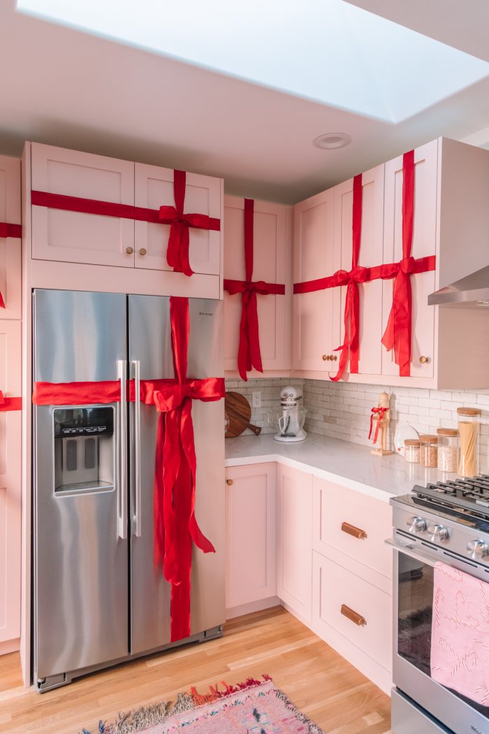 Christmas Kitchen Cabinets
