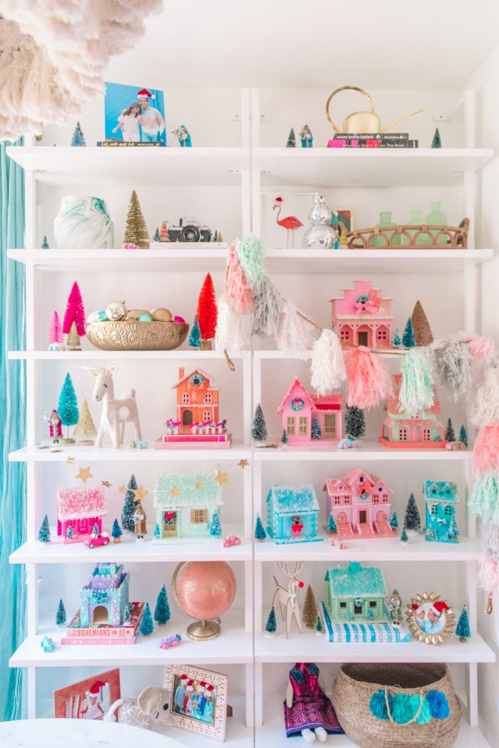 Pastel DIY Christmas Village