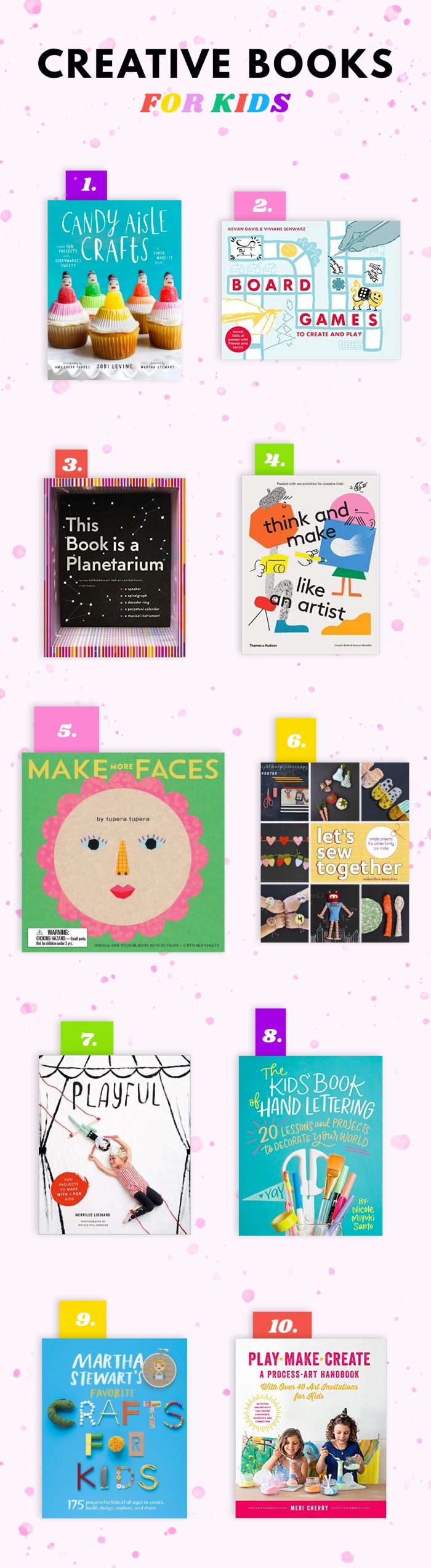 Creative Books for Kids and Teens