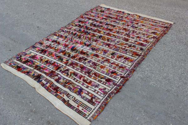 multicolor turkish kilim rug