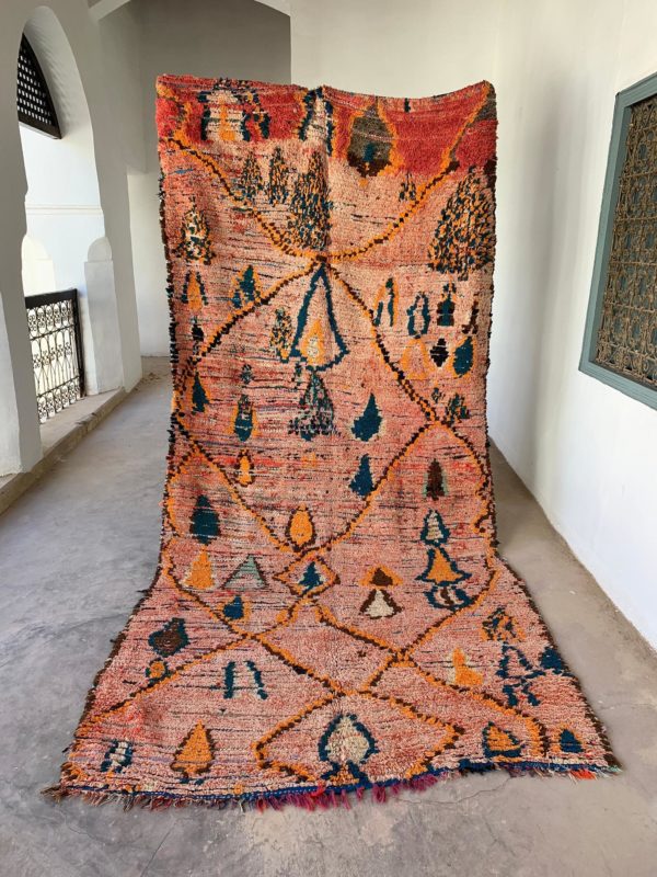 1930s Vintage Moroccan Scatter Rug