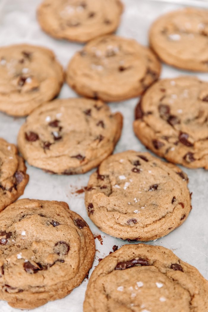 BEST Chocolate Chip Cookies • Sarahs Bake Studio