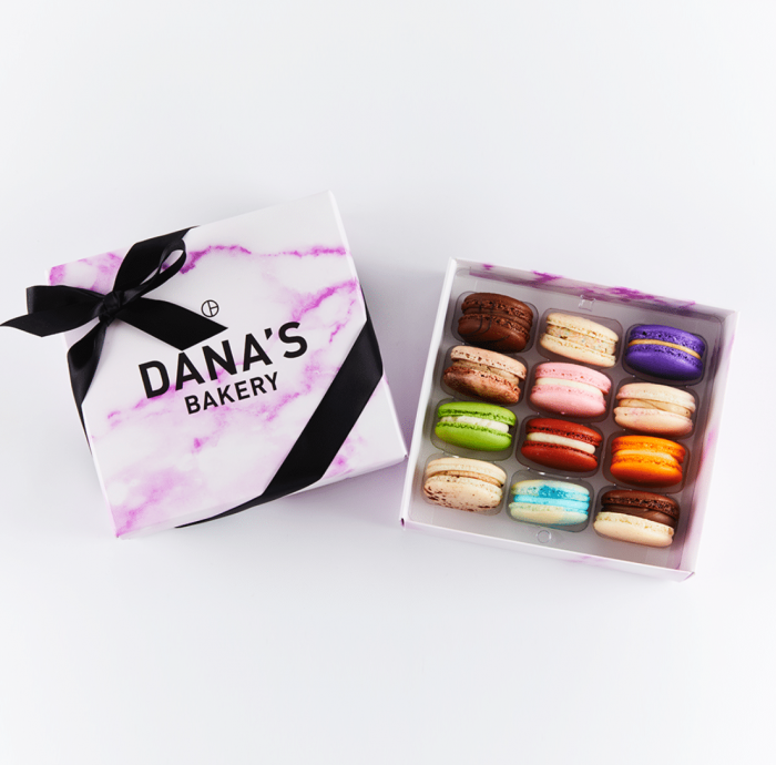 Food Gifts to Mail - Danas Bakery Macarons