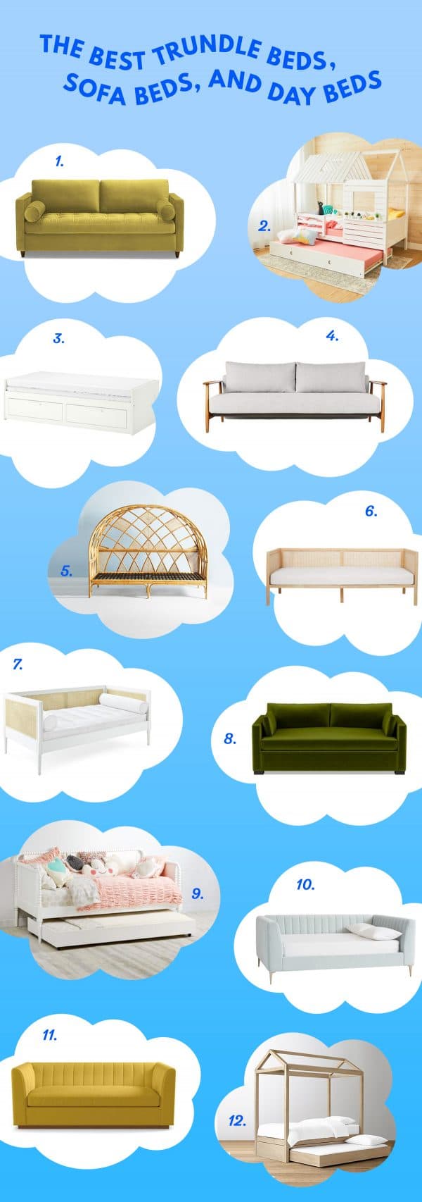 The Best Sofa Beds, Trundle Beds and Day Beds