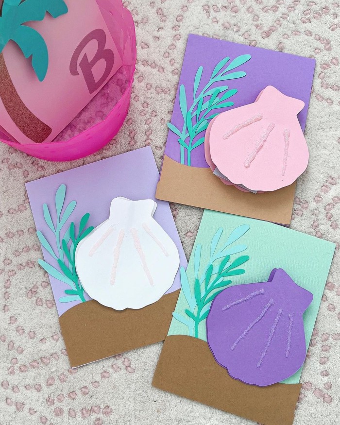 Mermaid Paper Crafts, Under the Sea