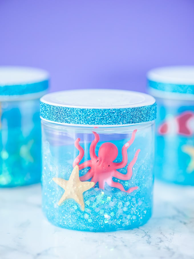 Glitter Slime Jar Activity