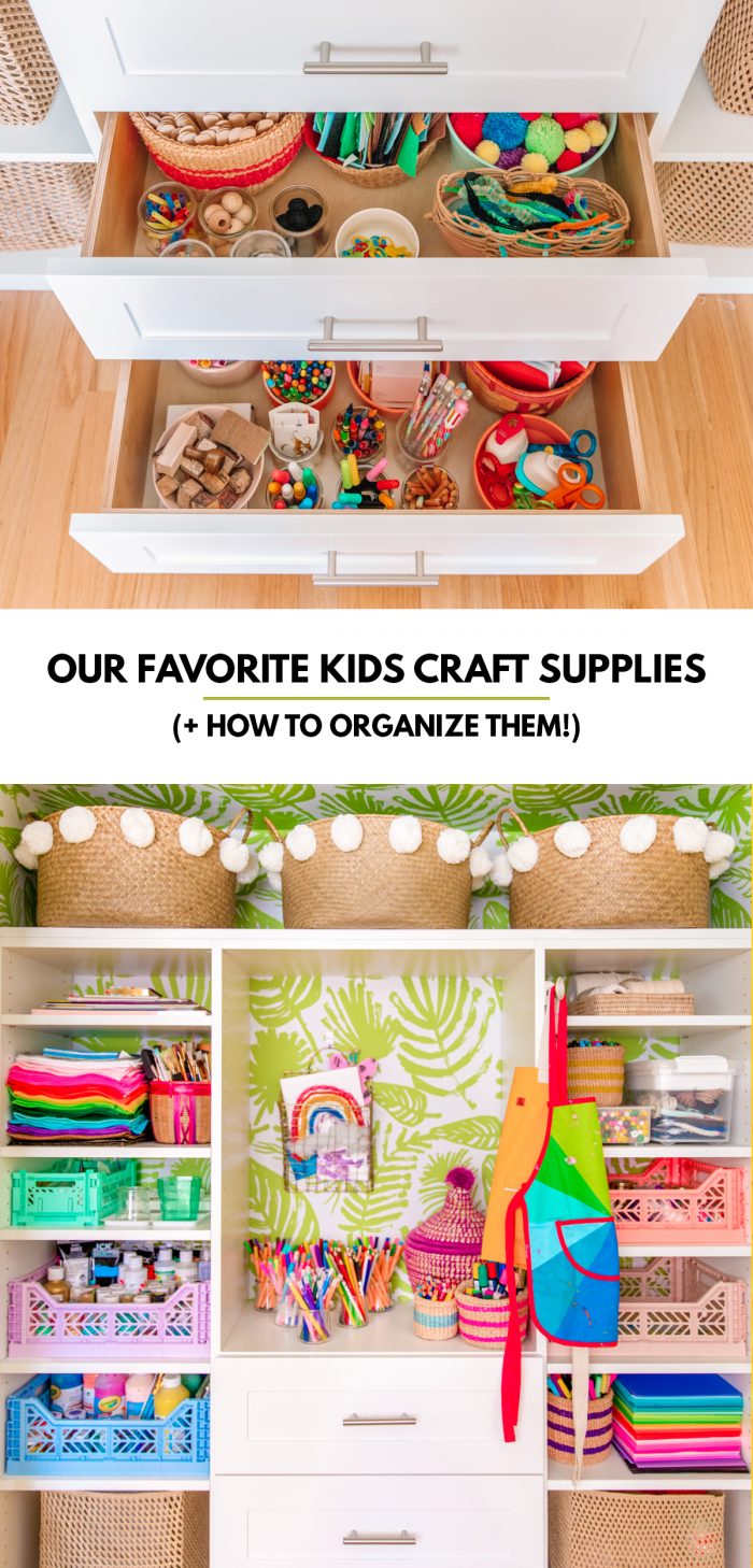 Essential kids' craft supplies for creative kids: What's in our