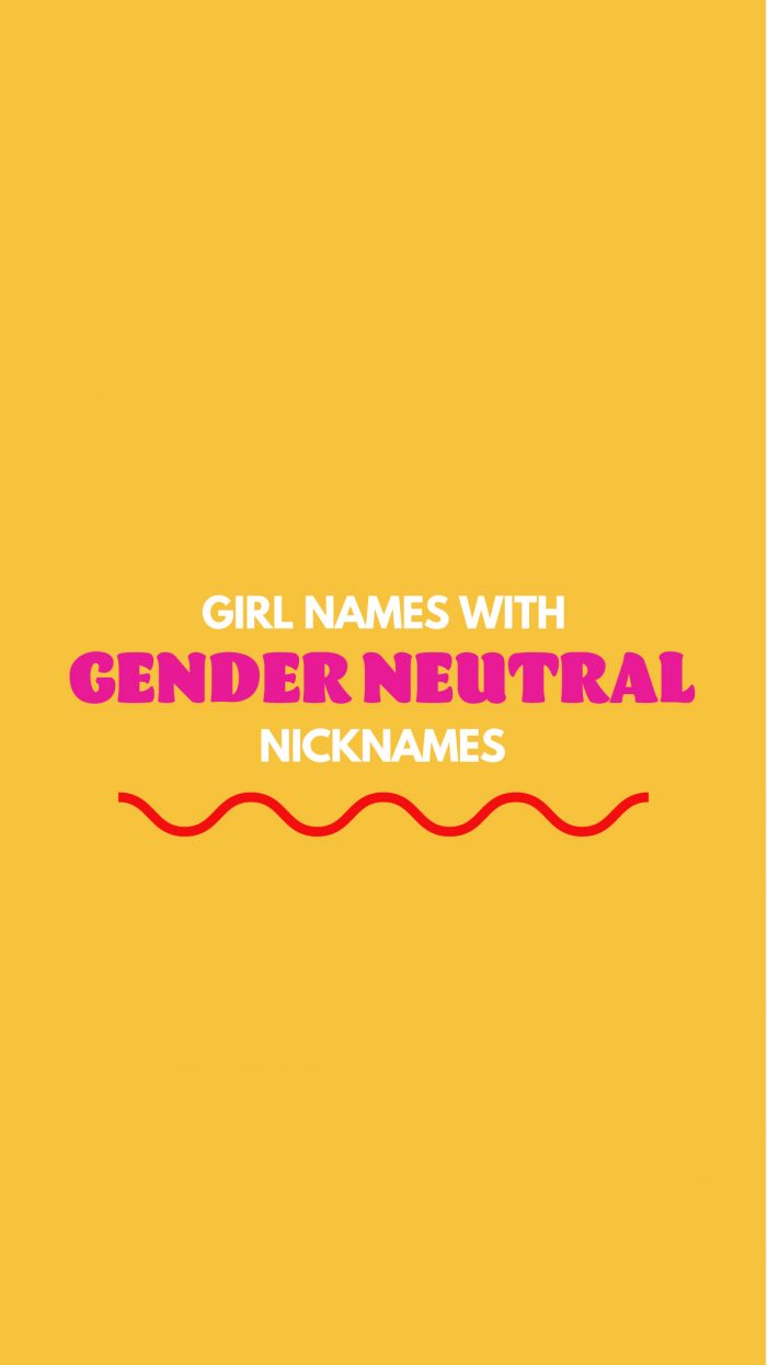 Girl Names With Gender Neutral Nicknames Studio Diy