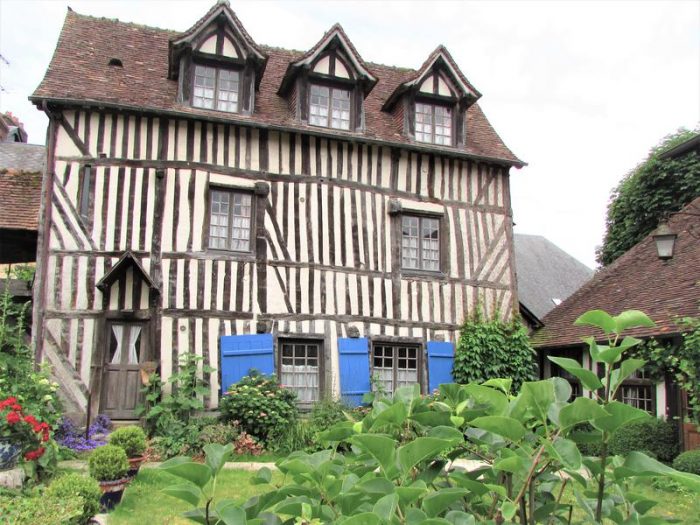 Half Timbered Home in Pont Audemer France